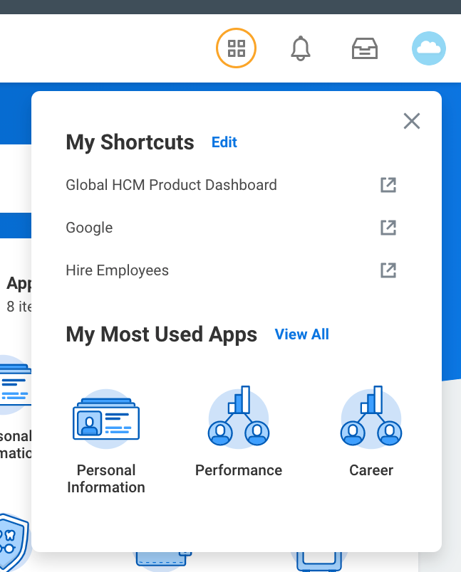 New Updates to My Shortcuts in Workday