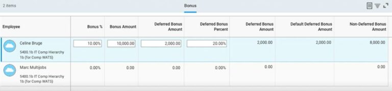 comp deferred bonus