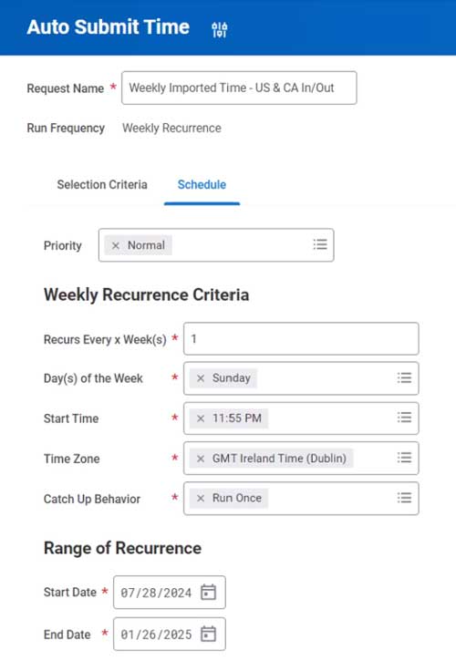 tt auto submit time