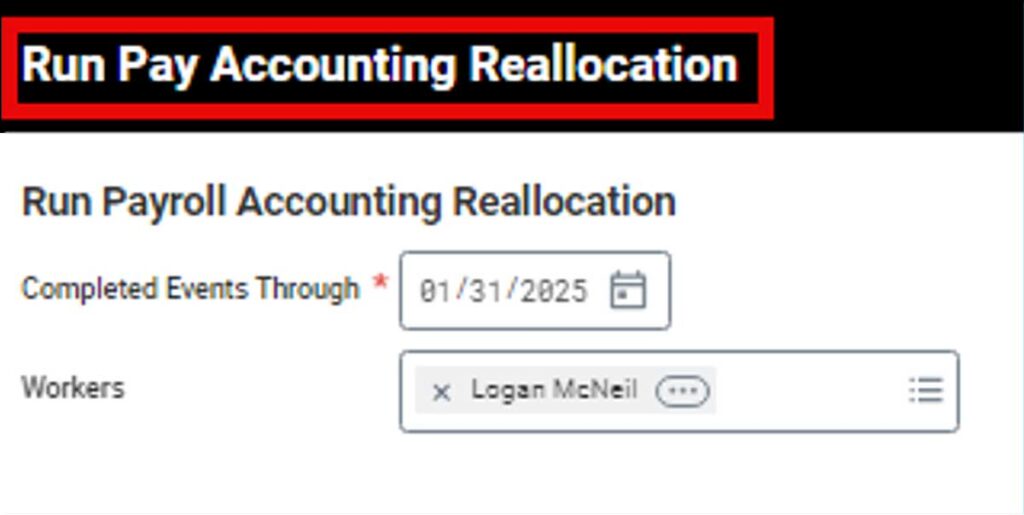 pay core acct reallocation 02 1200