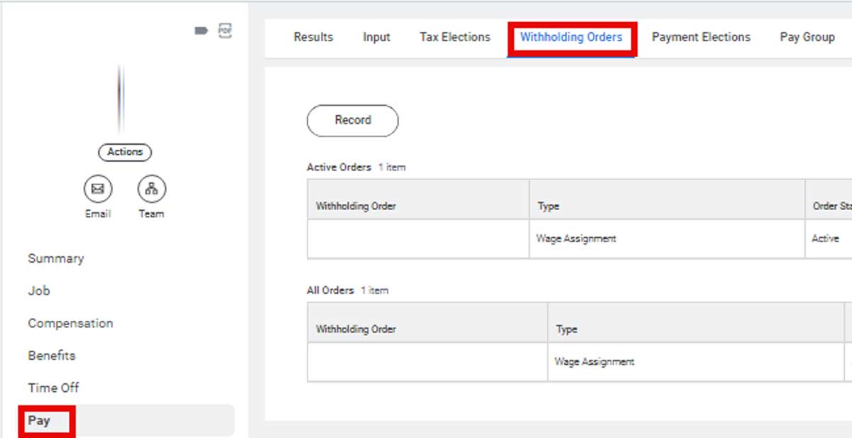 pay us withholding orders ess