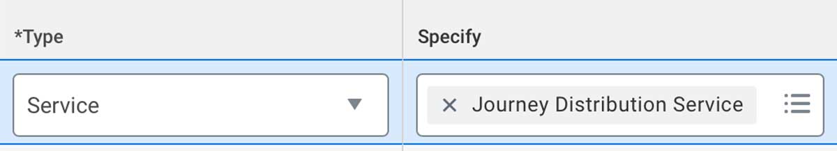 pex journey distribution