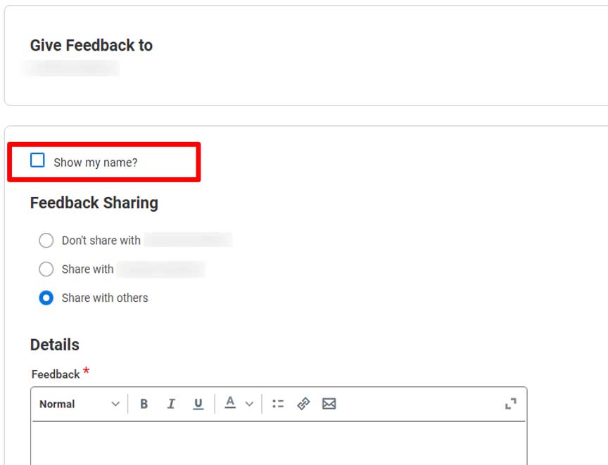tp anon feedback default