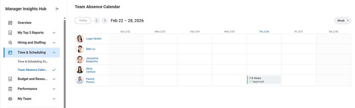 mih time absence calendar